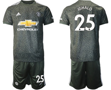 2020-21 Manchester United 25 IGHALO Away Soccer Jersey