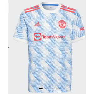 2021-22 Manchester United Blue Soccer Men Jersey