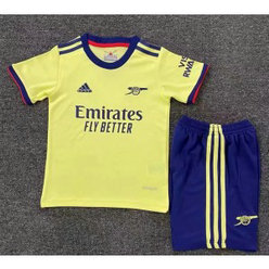 2021-22 Premier League Arsenal 2021-22 Away Kit for Kids