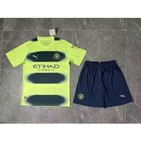 2022-23 Manchester City Away Kit For Kids