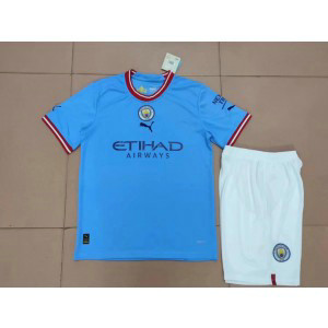 2022-23 Manchester City Home Soccer Men Kits