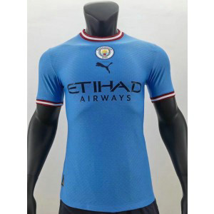 2022-23 Manchester City Player Slim fit Home Soccer Men Jersey