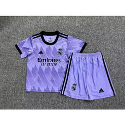 2022-23 Real Madrid Away Soccer Kids Kits