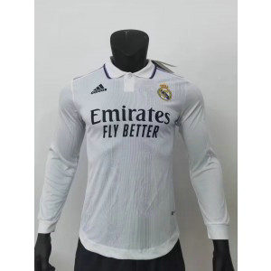 2022-23 Real Madrid Player Edition Slim fit Home Soccer Men Jersey
