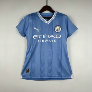 2023-24 Manchester City Home Soccer Women Jersey