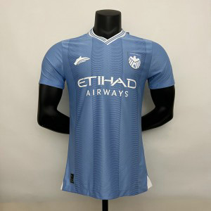 2023_24 Manchester City Home player version Soccer Men Jersey