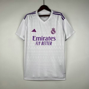 2023_24 Real Madrid White Goalkeeper Soccer Men Jersey
