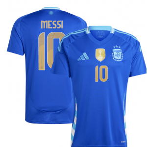 2024 Argentina 10 Lionel Messi Blue Soccer Men Jersey