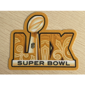 2025 Super Bowl LIX Gold Patch