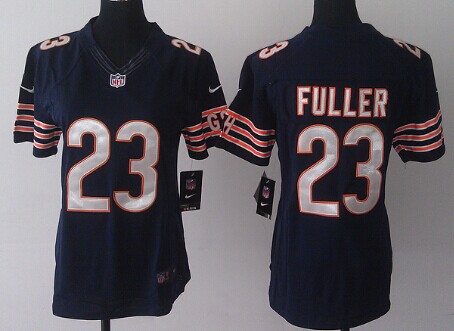Nike Chicago Bears #23 Kyle Fuller Blue Limited Womens Jersey