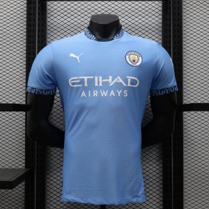 24-25 Player Version Slim Fit(Run Smaller) Manchester City Home Jersey S-3XL
