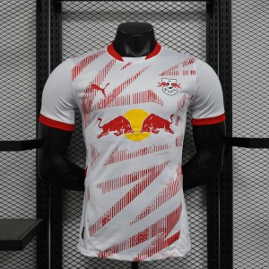 24-25 Player Version Slim Fit(Run Smaller) RB Leipzig Home Jersey S-XXL