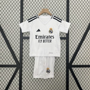 24-25 kids kit Real Madrid home