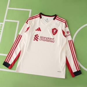 25-26 Liverpool Away Long sleeved Jersey Fan Version S-4XL