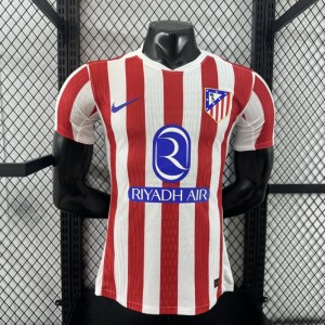 25-26 Player Version Slim Fit(Run Smaller) Atletico Madrid Home Jersey S-3XL