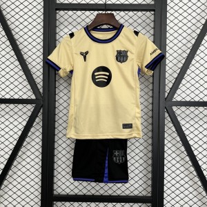 25-26 kids kit Barcelona Away