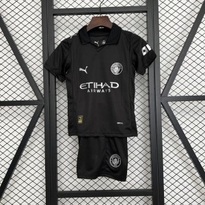 25-26 kids kit Manchester City away