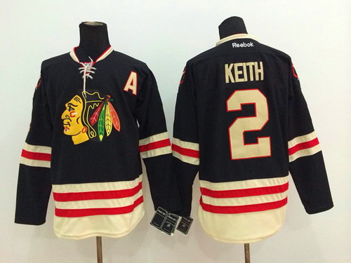 Chicago Blackhawks #2 Duncan Keith 2015 Winter Classic Black Jersey
Chicago Blackhawks #2 Duncan Keith 2015 Winter Classic Black Jersey