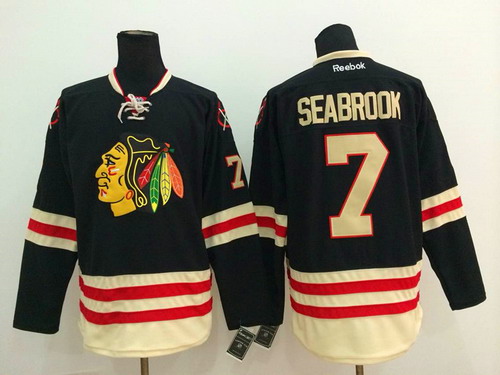 Chicago Blackhawks #7 Brent Seabrook 2015 Winter Classic Black Jersey Chicago Blackhawks #7 Brent Seabrook 2015 Winter Classic Black Jersey