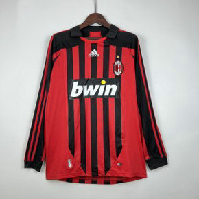 AC Milan 07_08 Home Retro Long Sleeve Jersey