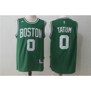 Adidas Boston Celtics Jayson Tatum 0 Green 2017 NBA Draft Men Jersey