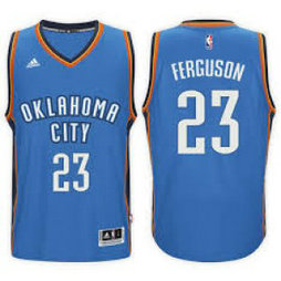 Adidas Oklahoma City Thunder 23 Terrance Ferguson Blue 2017 NBA Draft Men Jersey