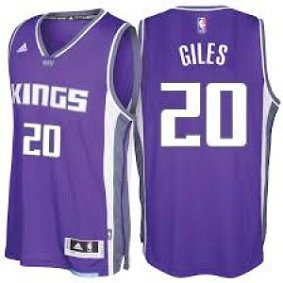 Adidas Sacramento Kings 20 Harry Giles Purple 2017 NBA Draft Men Jersey