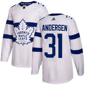 Adidas Toronto Maple Leafs #31 Frederik Andersen White 2018 Stadium Series Stitched NHL Jersey