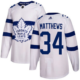 Adidas Toronto Maple Leafs #34 Auston Matthews White 2018 Stadium Series Stitched NHL Jersey