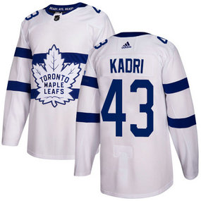 Adidas Toronto Maple Leafs #43 Nazem Kadri White 2018 Stadium Series Stitched NHL Jersey