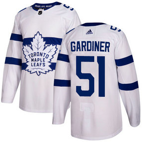 Adidas Toronto Maple Leafs #51 Jake Gardiner White 2018 Stadium Series Stitched NHL Jersey