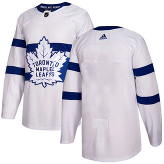 Adidas Toronto Maple Leafs Blank White 2018 Stadium Series Stitched NHL Jersey