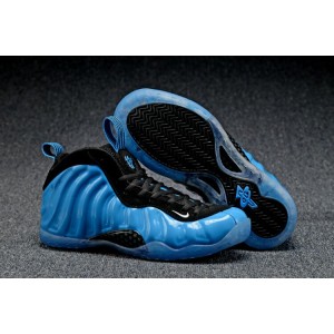 Air Foamposite One Olympic Shoes Azure Black
