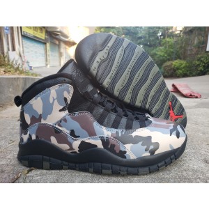 Air Jordan 10 Camo Shoes