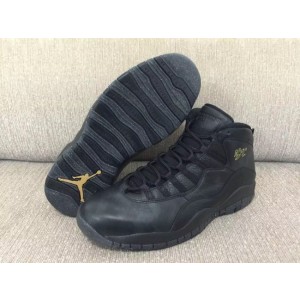 Air Jordan 10 NYC City Shoes Black
