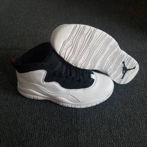 Air Jordan 10 Oreo White Black Shoes