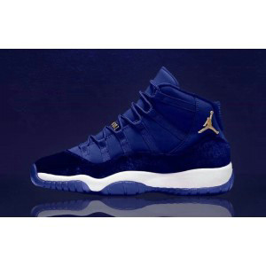 Air Jordan 11 Blue Velvet Shoes