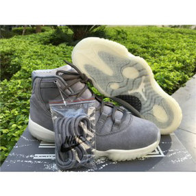 Air Jordan 11 PRM ＂Grey Suede” shoes