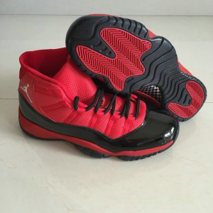Air Jordan 11 Retro Red Black High Shoes