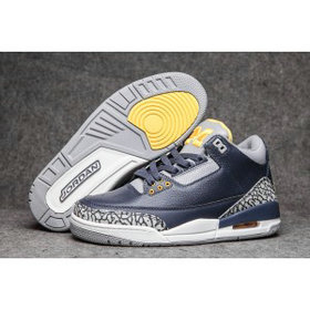 Air Jordan 3 III Retro Navy Blue Shoes