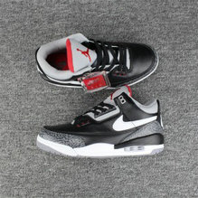 Air Jordan 3 Retro Black Cement Grey Shoes