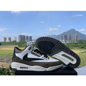 Air Jordan 3 olive white Shoes