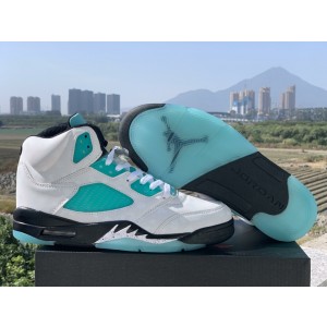 Air Jordan 5 Island Green Shoes