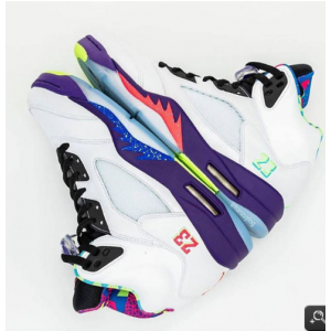 Air Jordan 5 White Shoes