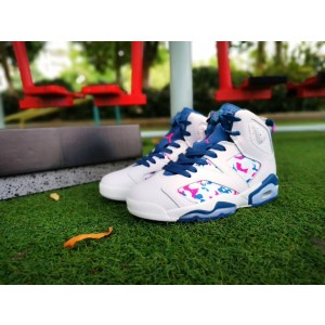 Air Jordan 6 GS Green Abyss Laser Fuchsia Shoes