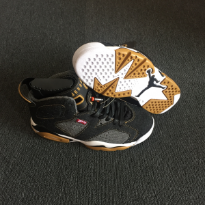 Air Jordan 6 Levi's Black Shoes