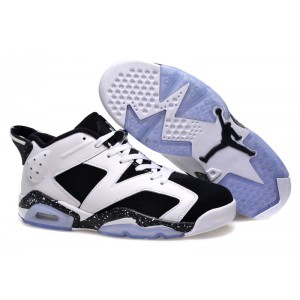 Air Jordan 6 Low Black White Shoes
