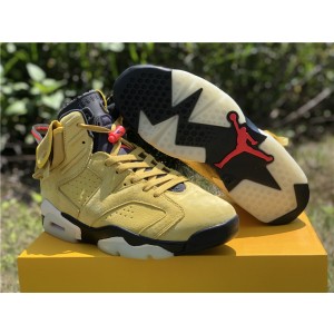 Air Jordan 6 Yellow Shoes