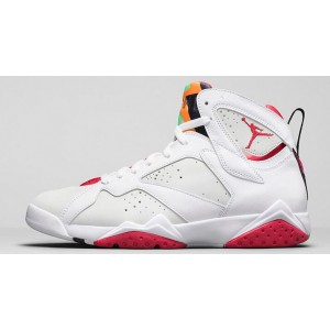Air Jordan 7 Retro Shoes Orange Pink Black