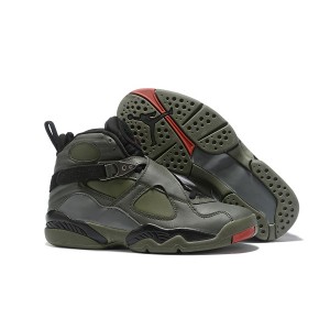 Air Jordan 8 Olive Green Shoes